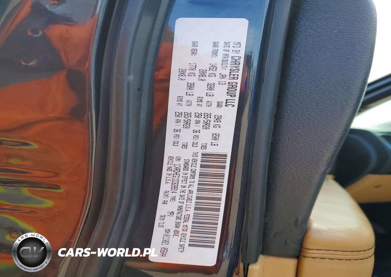 2013 Dodge Durango Citadel VIN:1C4RDHEG1DC628914 - 13