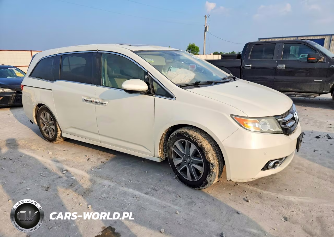 2014 Honda Odyssey Touring VIN:5FNRL5H90EB018361 - 4