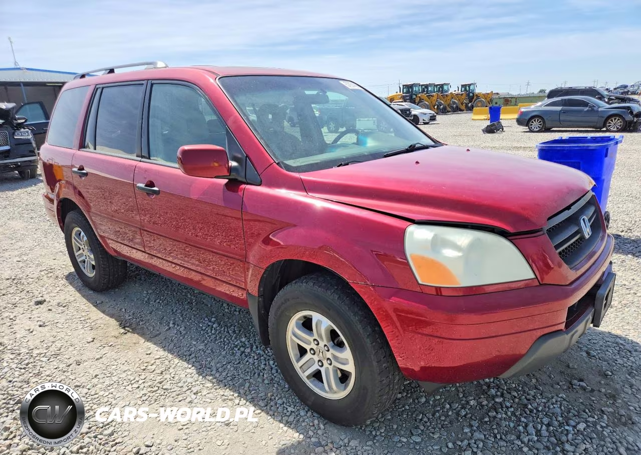 2005 Honda Pilot Exl VIN:2HKYF186X5H553569 - 4