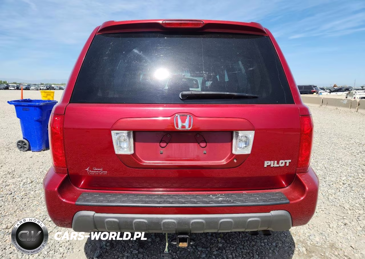 2005 Honda Pilot Exl VIN:2HKYF186X5H553569 - 6