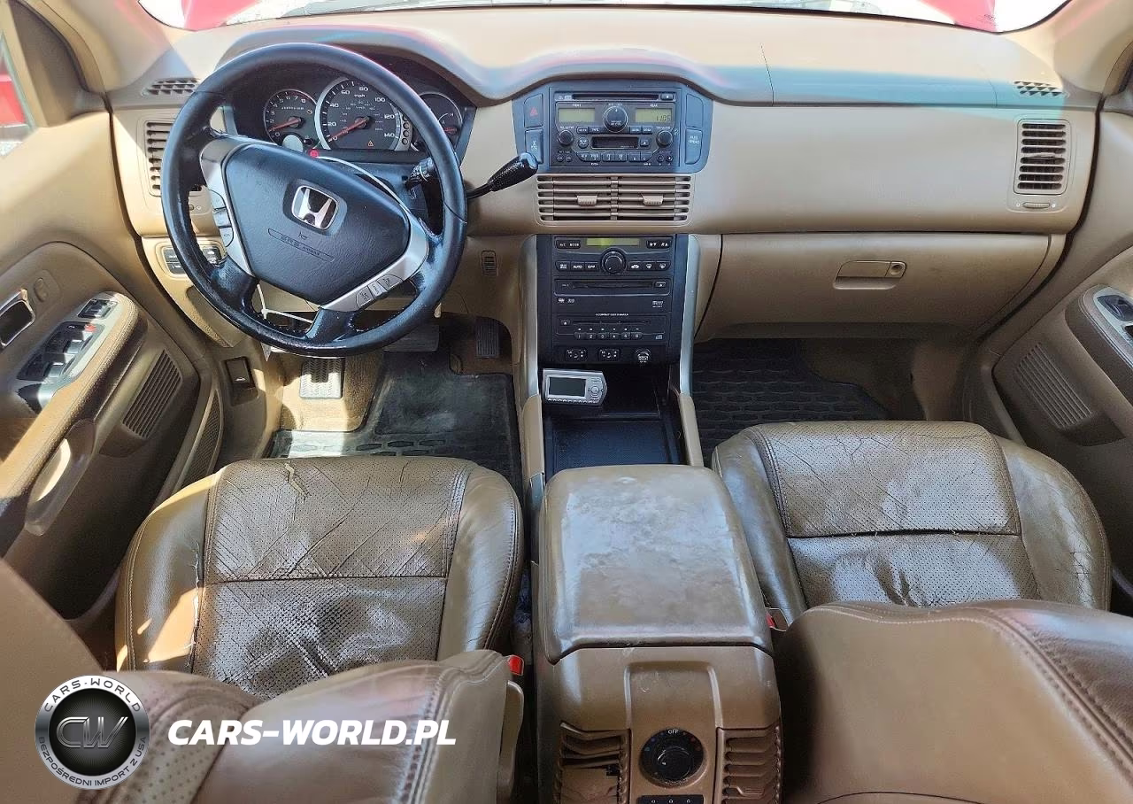 2005 Honda Pilot Exl VIN:2HKYF186X5H553569 - 8
