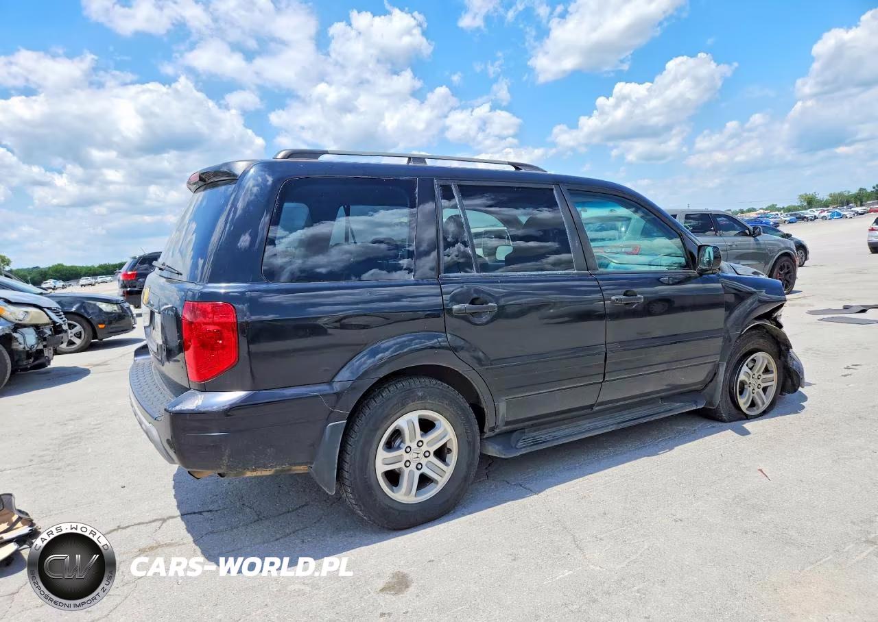 2004 Honda Pilot Exl VIN:2HKYF18524H508146 - 3