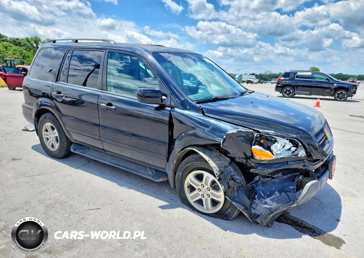 2004 Honda Pilot Exl VIN:2HKYF18524H508146 - 4
