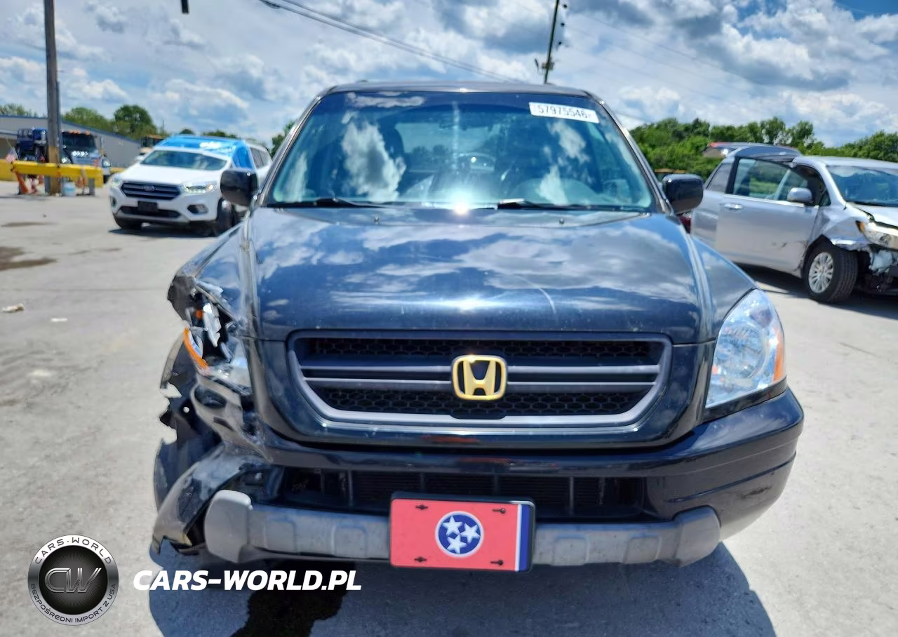 2004 Honda Pilot Exl VIN:2HKYF18524H508146 - 5