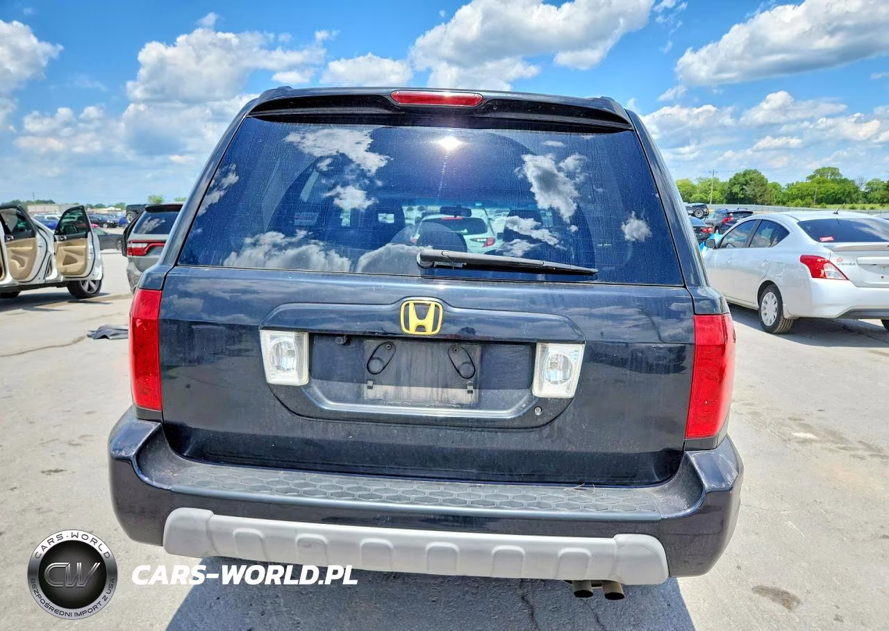 2004 Honda Pilot Exl VIN:2HKYF18524H508146 - 6