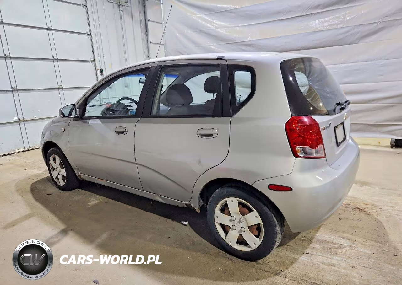 2007 Chevrolet Aveo Base VIN:KL1TD66677B727139 - 2