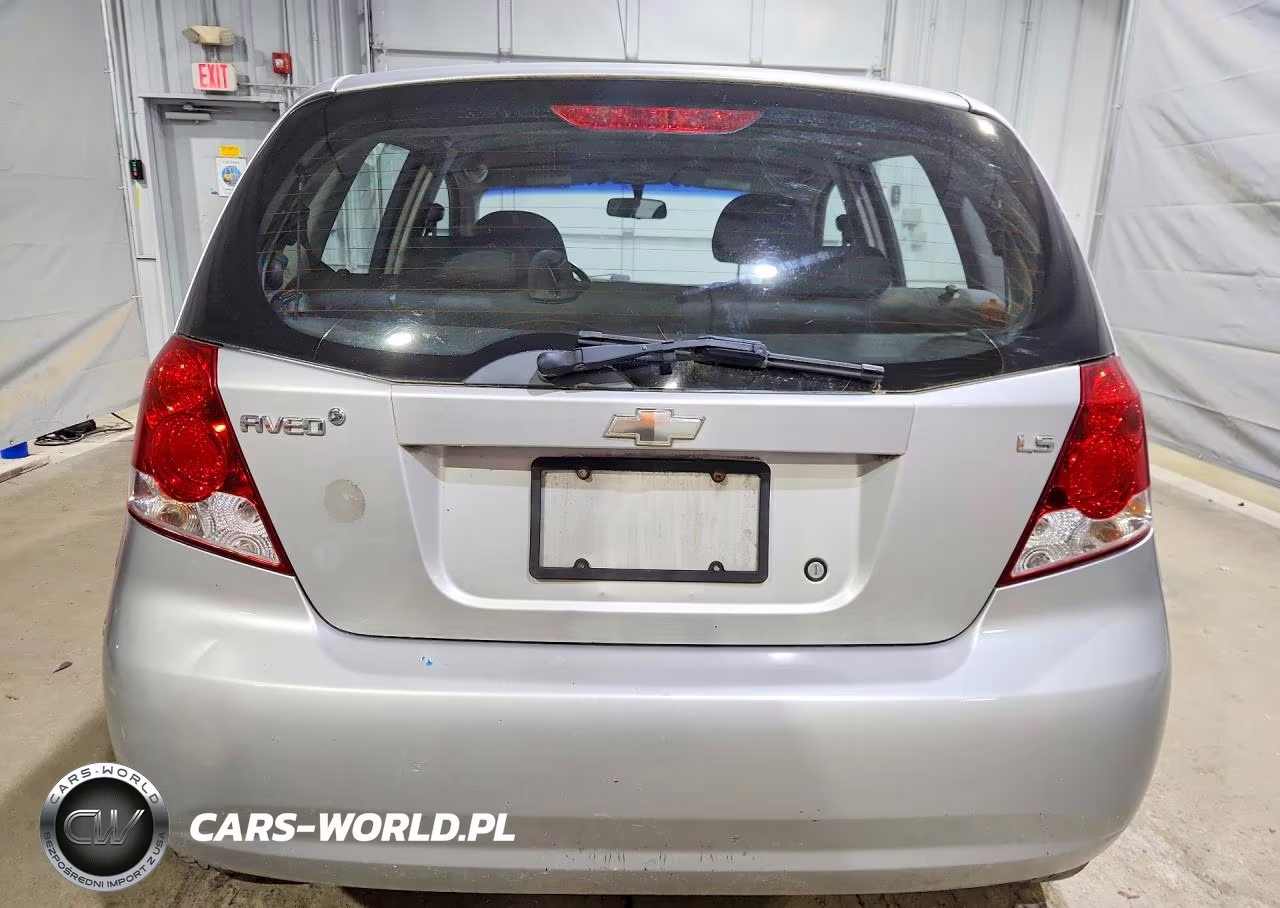2007 Chevrolet Aveo Base VIN:KL1TD66677B727139 - 6