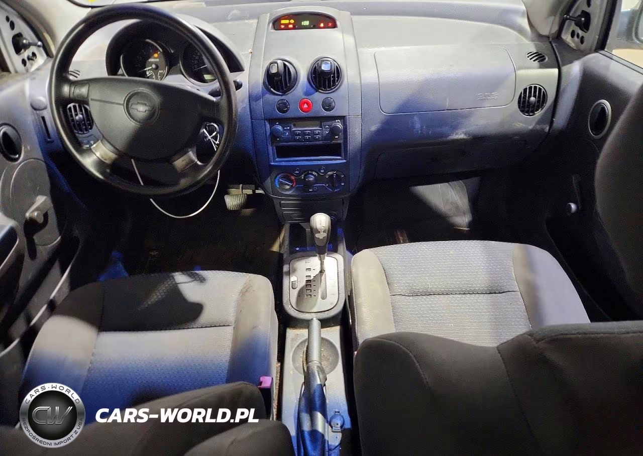 2007 Chevrolet Aveo Base VIN:KL1TD66677B727139 - 8