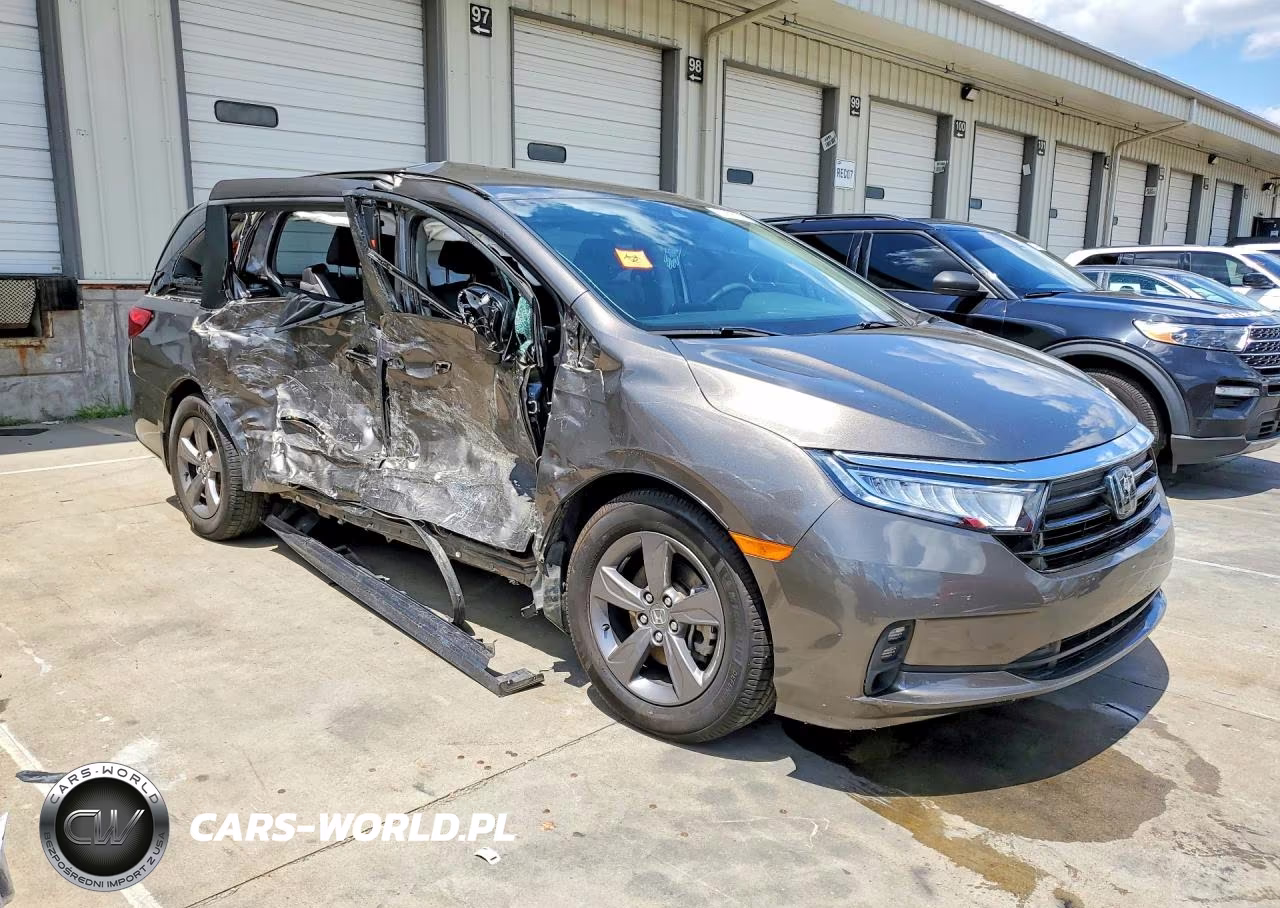 2021 Honda Odyssey Ex VIN:5FNRL6H52MB044915 - 4
