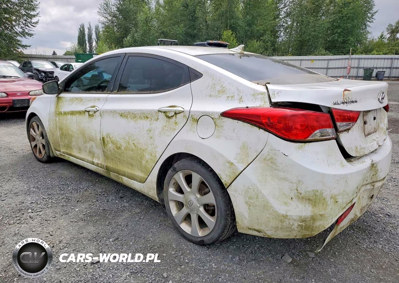 2013 Hyundai Elantra Limited VIN:5NPDH4AEXDH215941 - 2