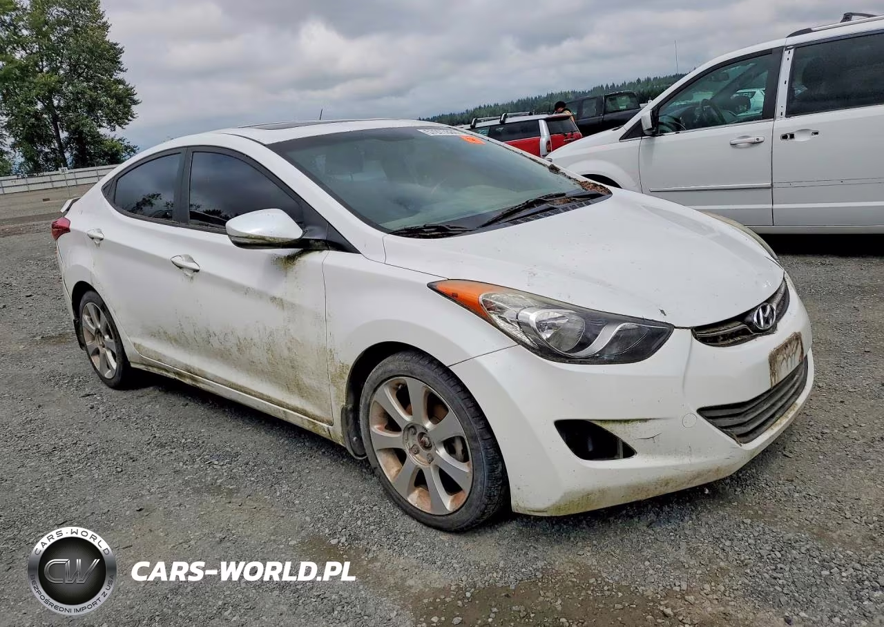 2013 Hyundai Elantra Limited VIN:5NPDH4AEXDH215941 - 4