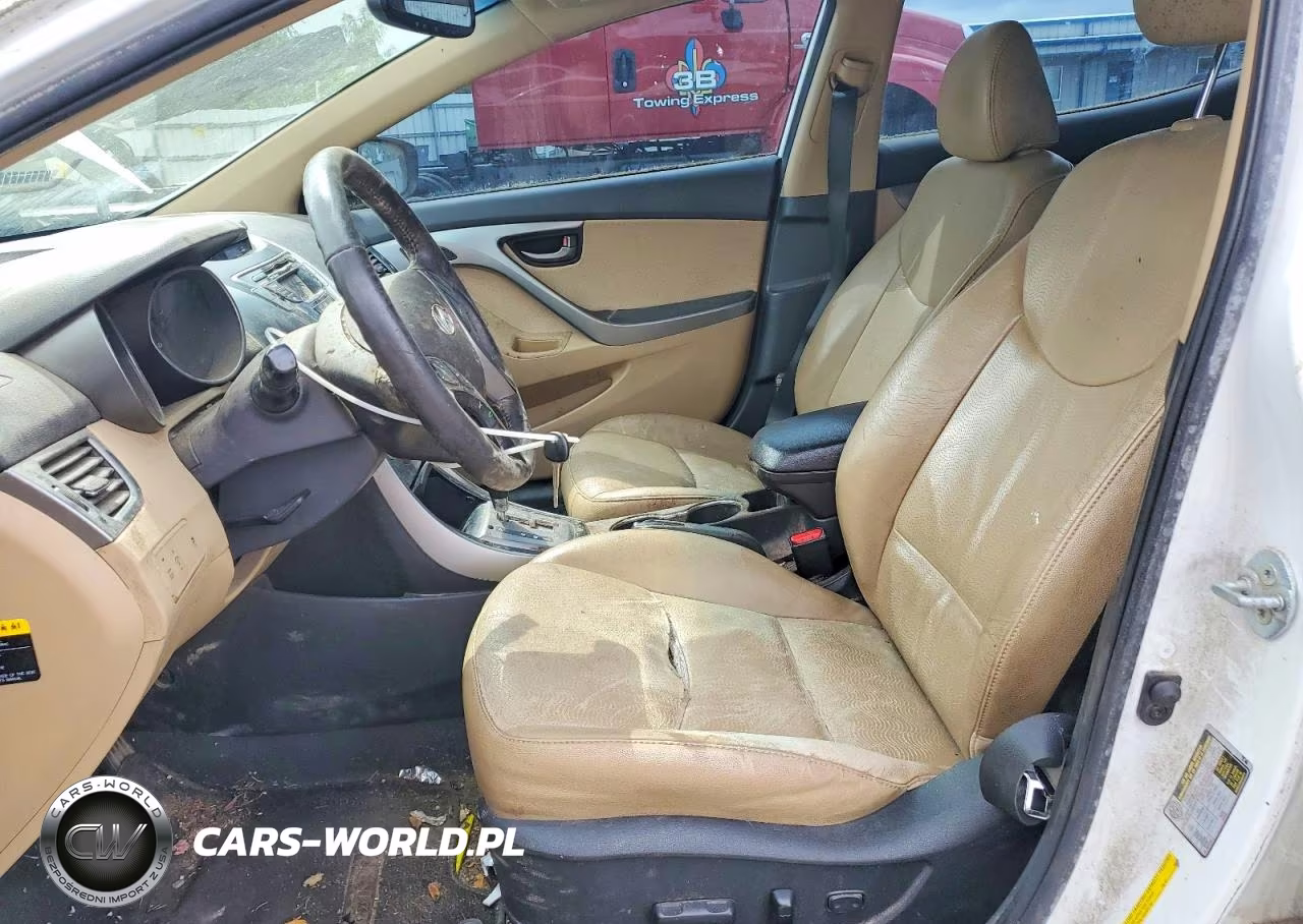 2013 Hyundai Elantra Limited VIN:5NPDH4AEXDH215941 - 7