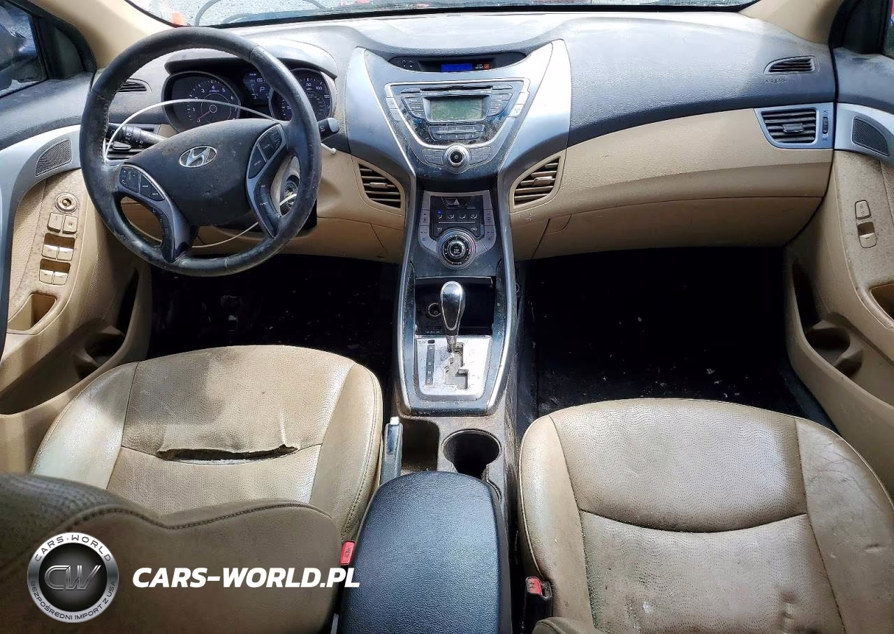 2013 Hyundai Elantra Limited VIN:5NPDH4AEXDH215941 - 8
