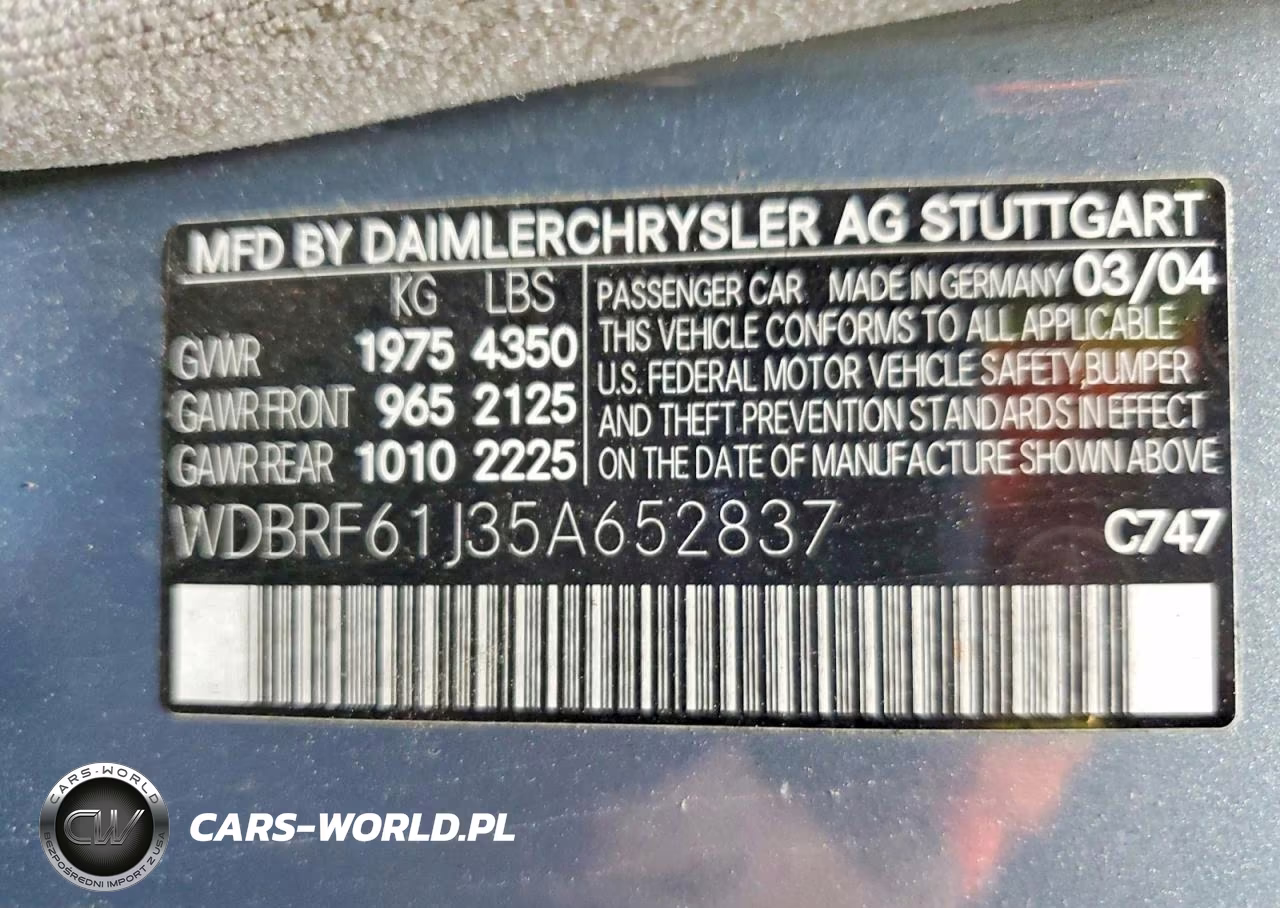 2005 Mercedes-Benz C240 Sport VIN:WDBRF61J35A652837 - 13