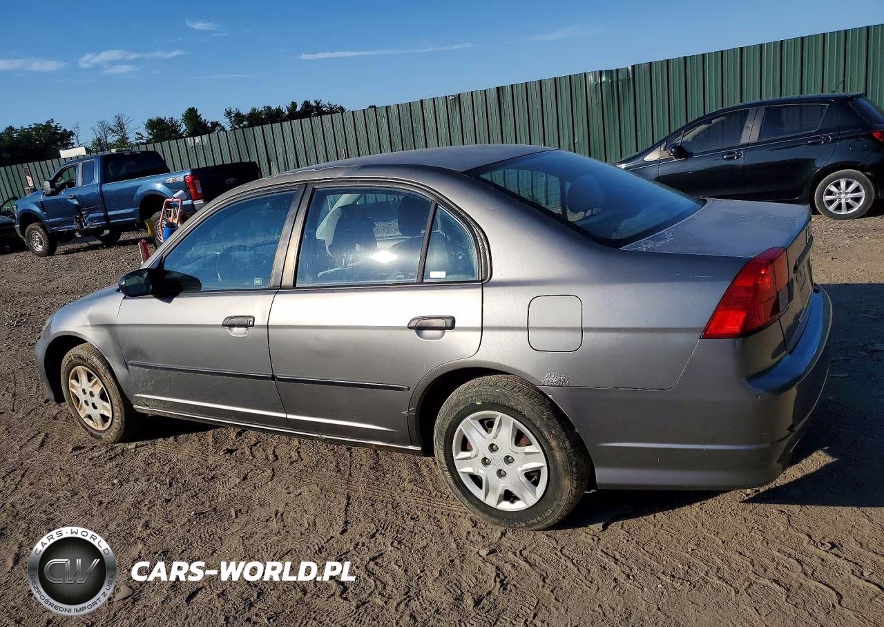 2005 Honda Civic Dx Vp VIN:2HGES163X5H571846 - 2