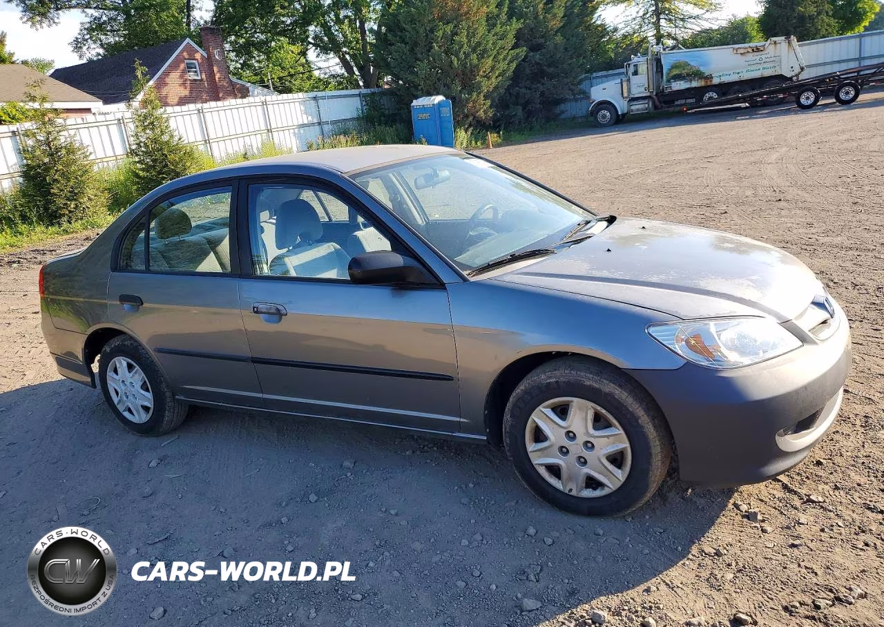 2005 Honda Civic Dx Vp VIN:2HGES163X5H571846 - 4