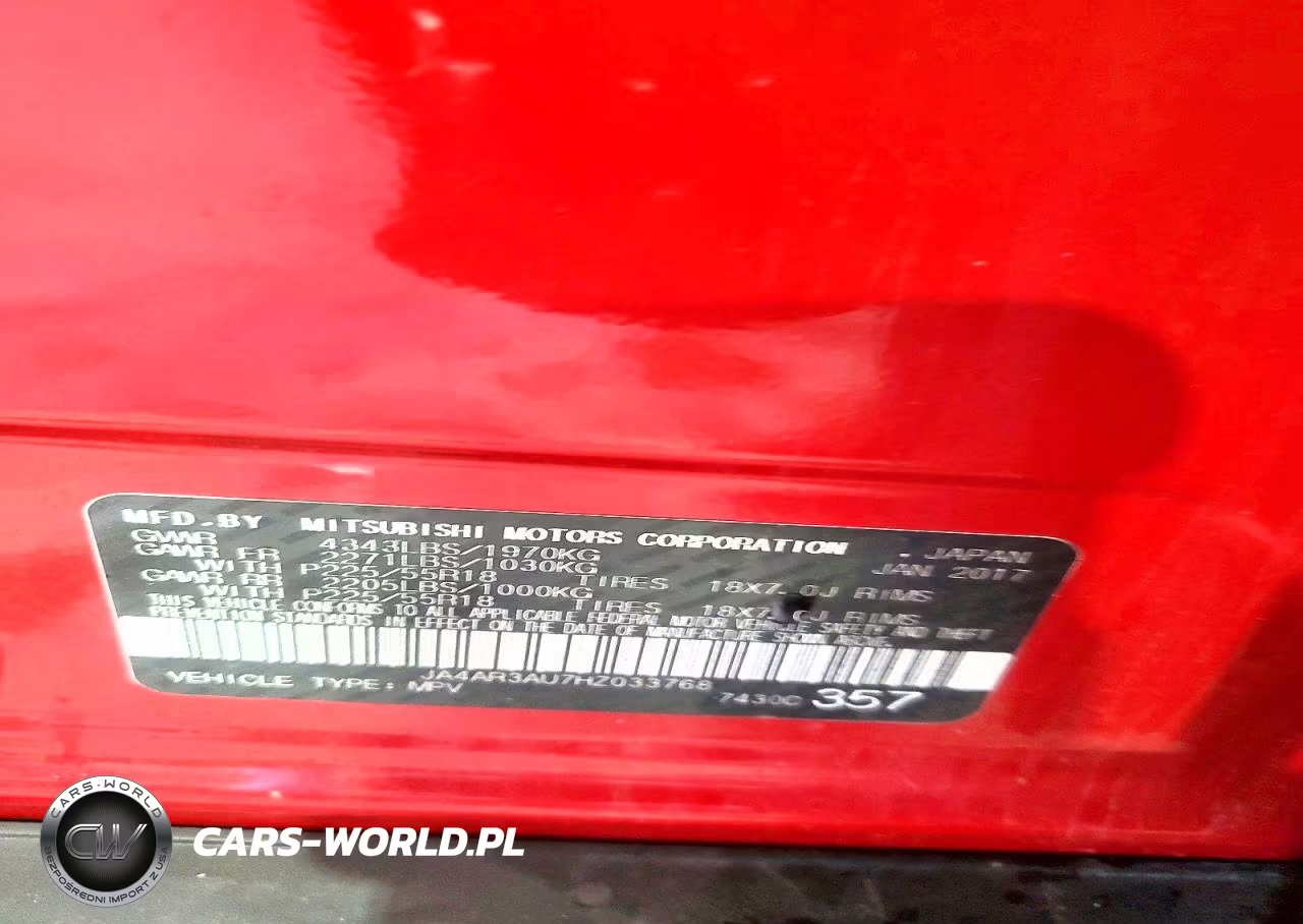 2017 Mitsubishi Outlander Sport Es VIN:JA4AR3AU7HZ033768 - 14