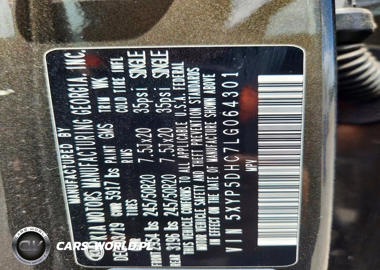 2020 Kia Telluride Sx VIN:5XYP5DHC7LG064301 - 14
