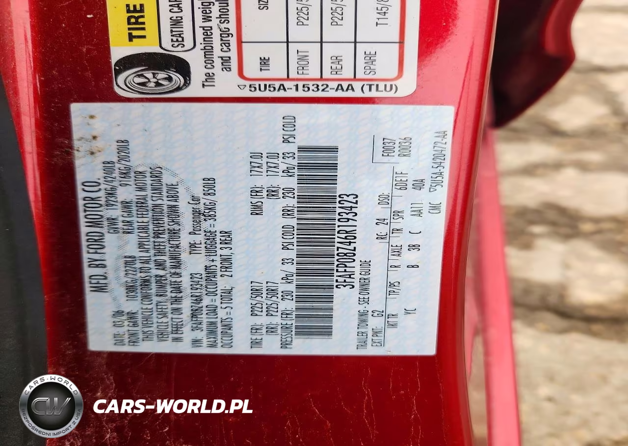 2006 Ford Fusion Sel VIN:3FAFP08Z46R193423 - 12