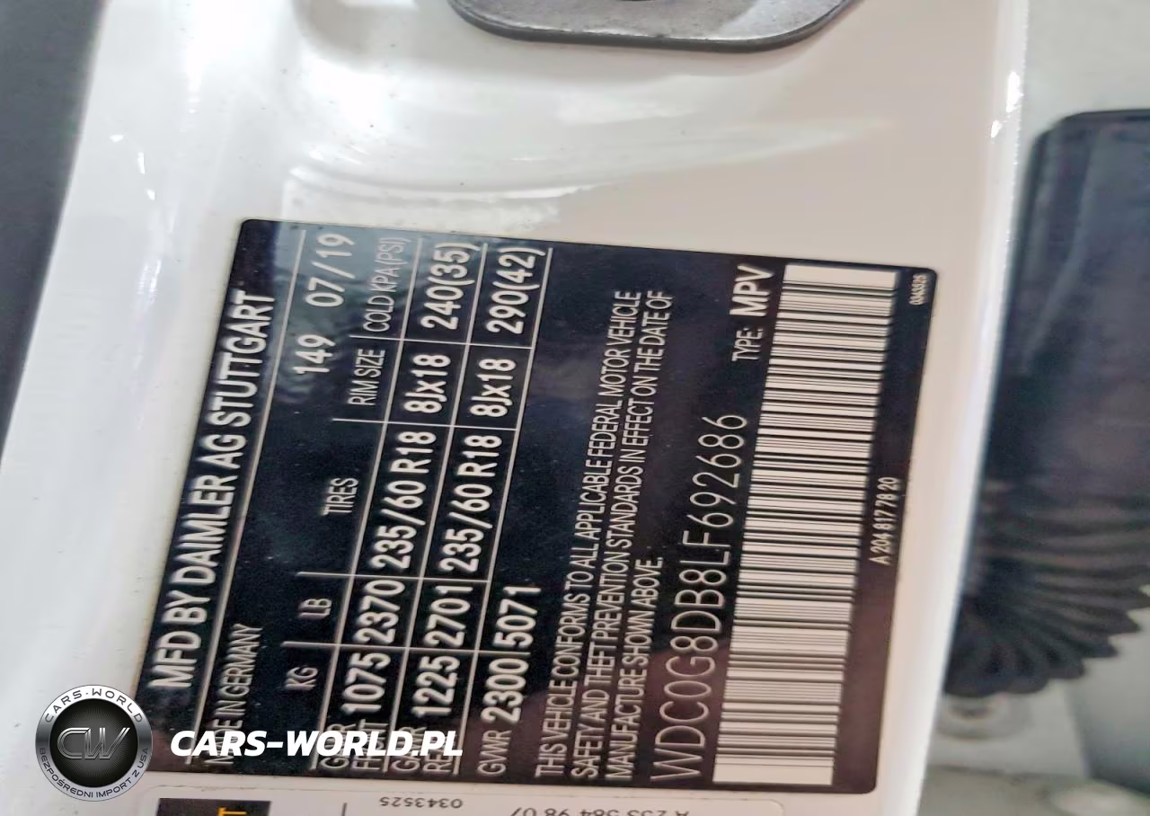 2020 Mercedes-Benz Glc 300 VIN:WDC0G8DB8LF692686 - 14