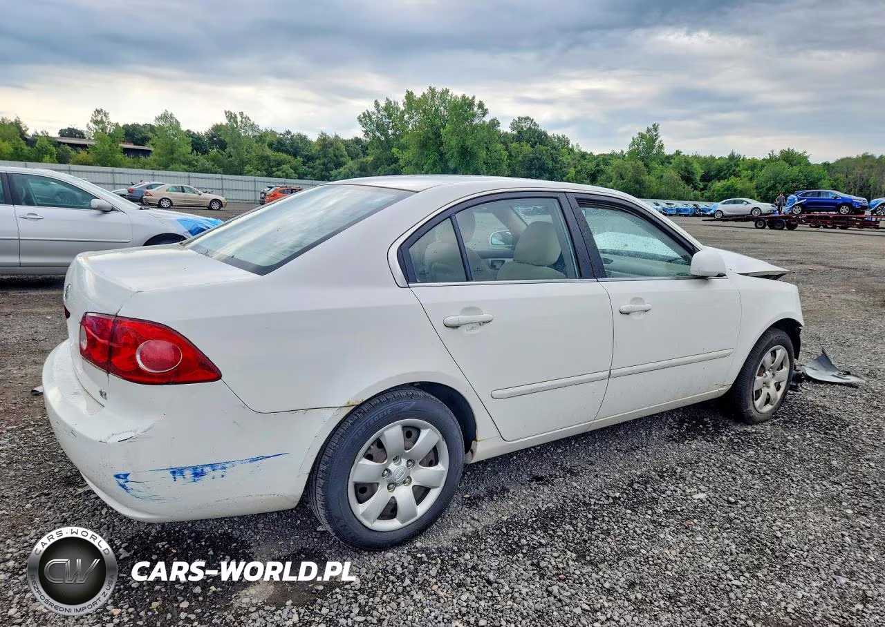 2007 Kia Optima Lx VIN:KNAGE123675104967 - 3