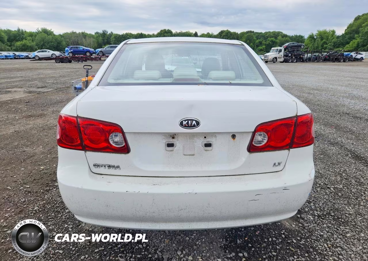2007 Kia Optima Lx VIN:KNAGE123675104967 - 6