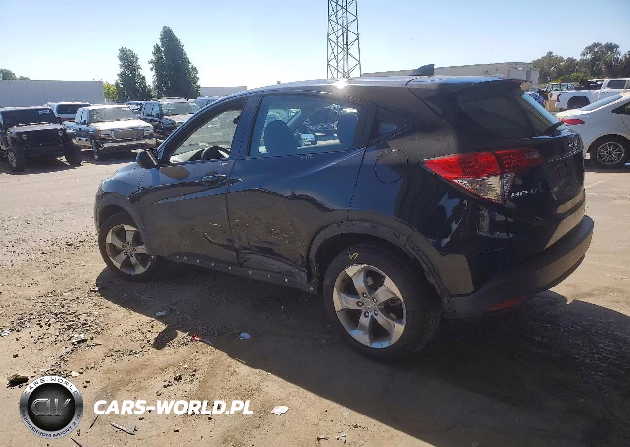 2019 Honda Hr-V Lx VIN:3CZRU5H33KM722807 - 2