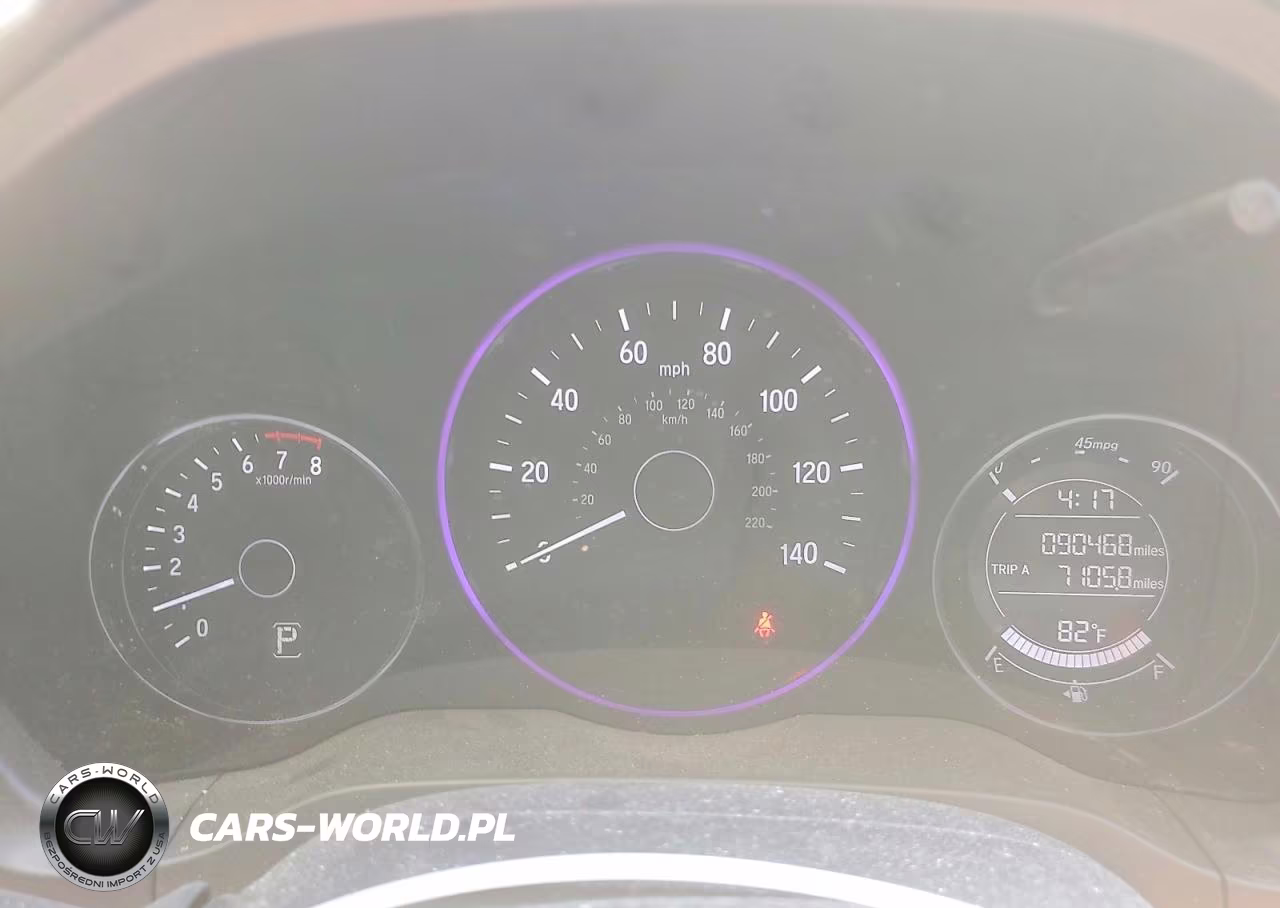 2019 Honda Hr-V Lx VIN:3CZRU5H33KM722807 - 9