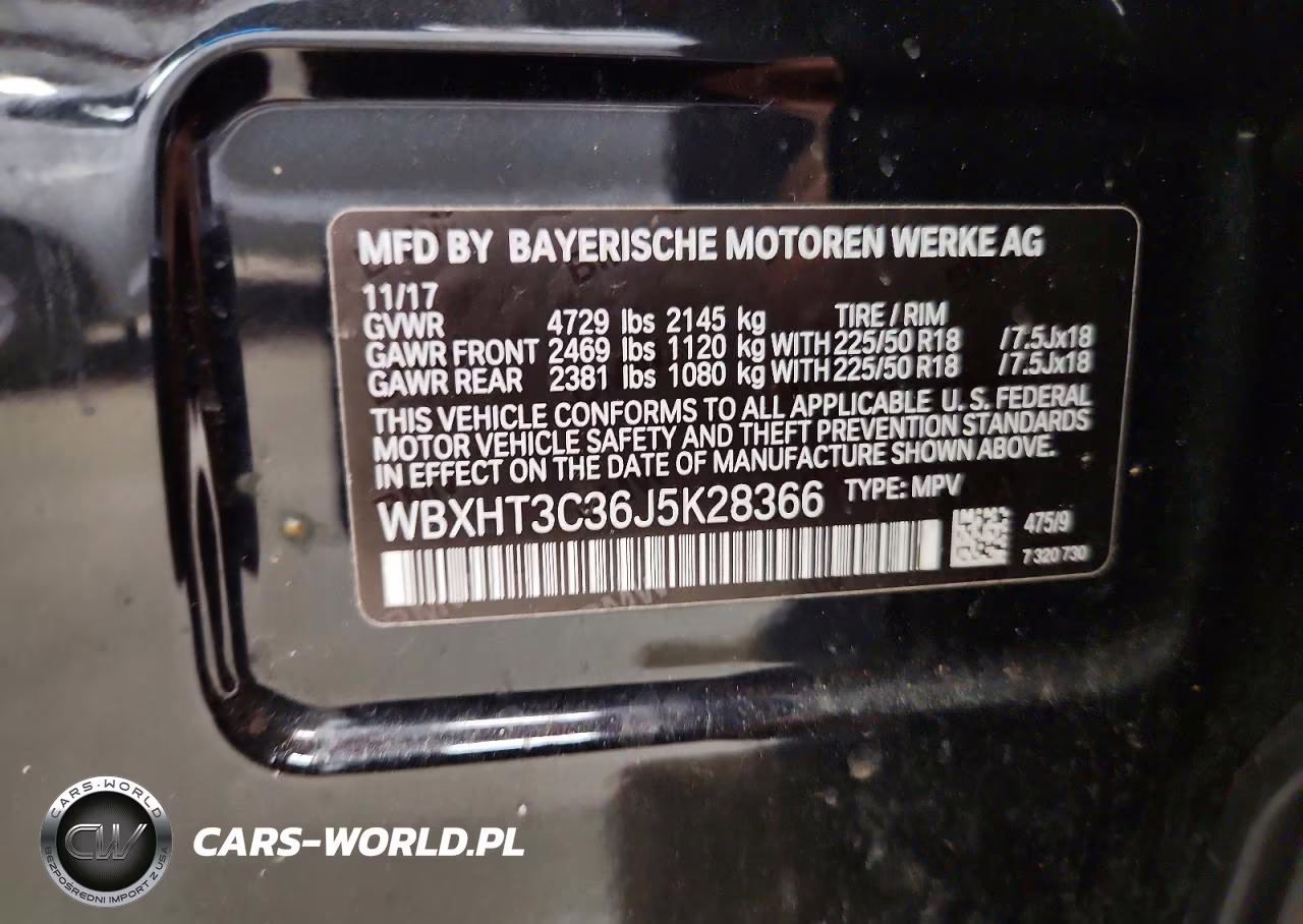 2018 BMW X1 xDrive28I VIN:WBXHT3C36J5K28366 - 12