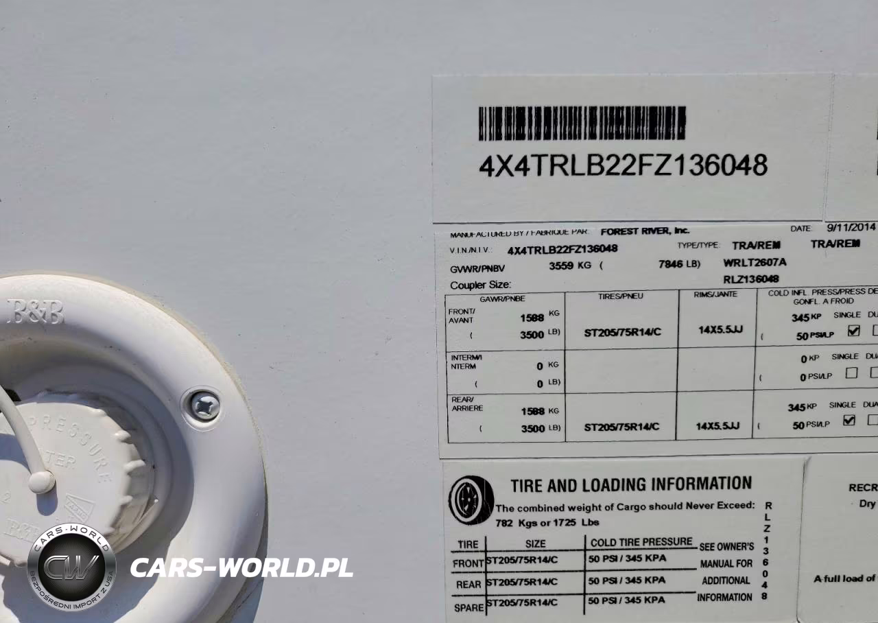2015 Forest River Rockwood VIN:4X4TRLB22FZ136048 - 10