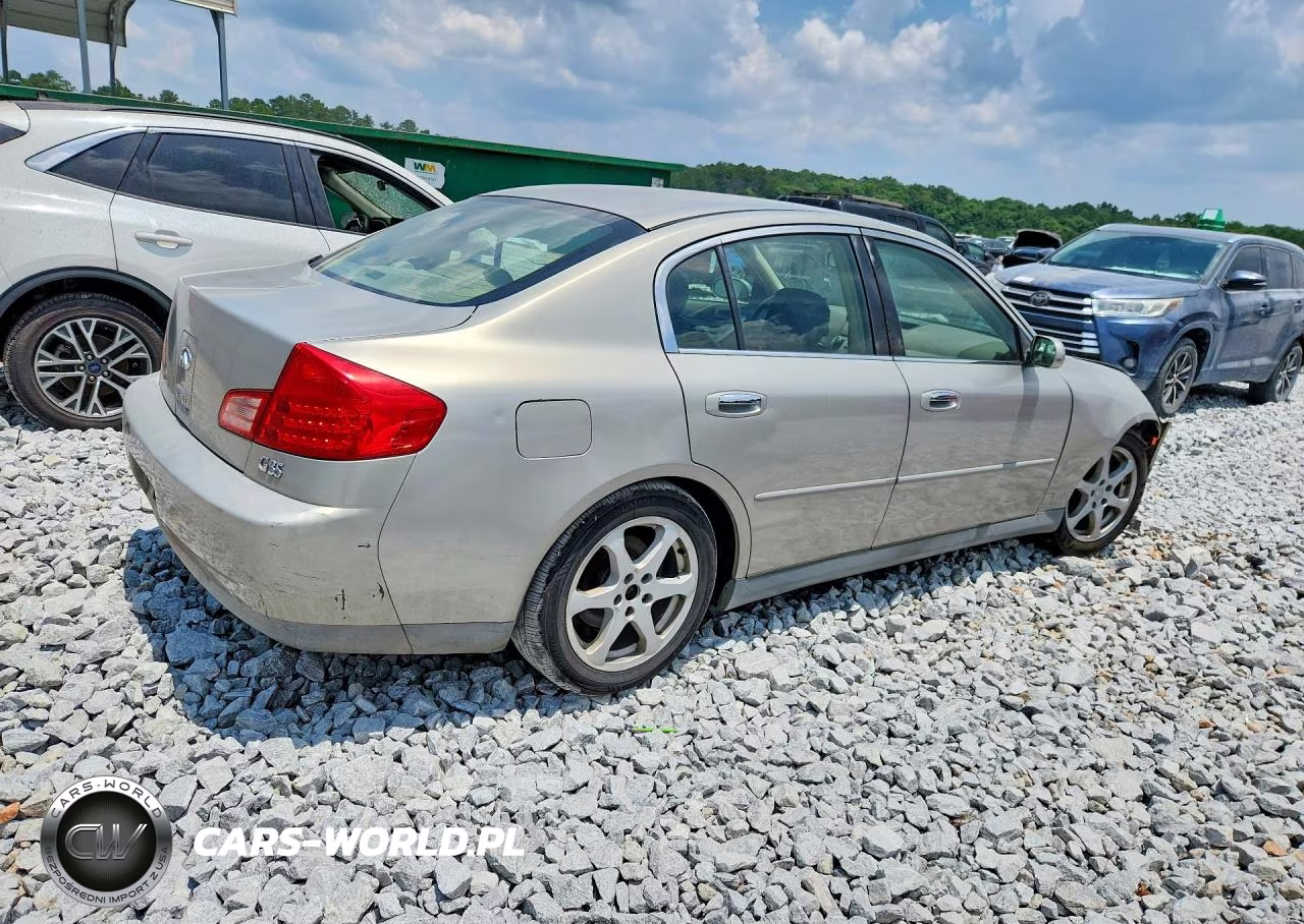 2003 Infiniti G35 Base VIN:JNKCV51E73M021879 - 3