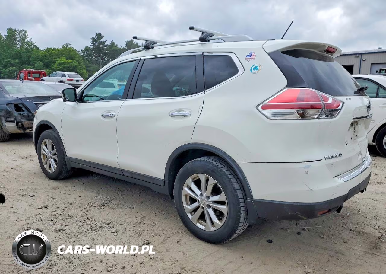 2016 Nissan Rogue Sv VIN:5N1AT2MV5GC887421 - 2