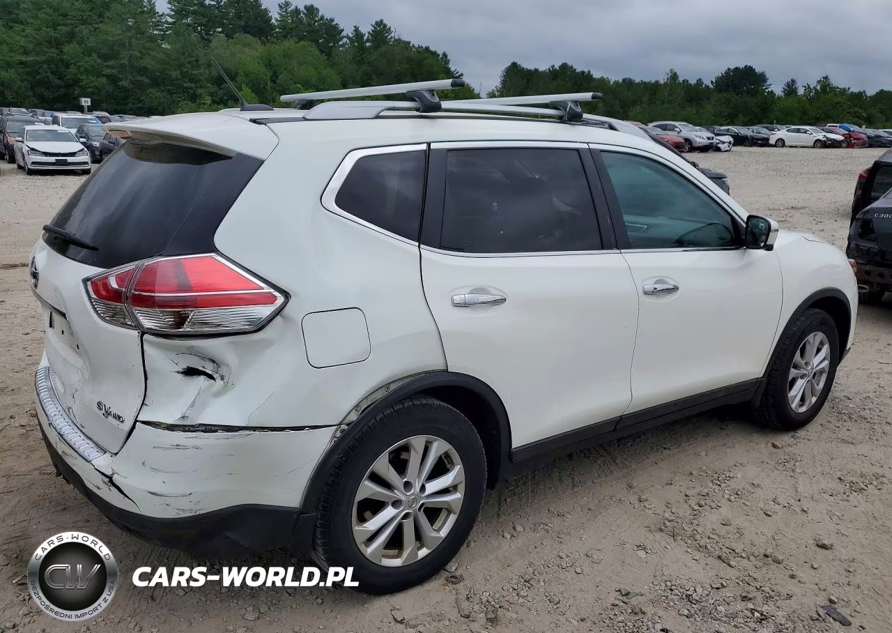 2016 Nissan Rogue Sv VIN:5N1AT2MV5GC887421 - 3