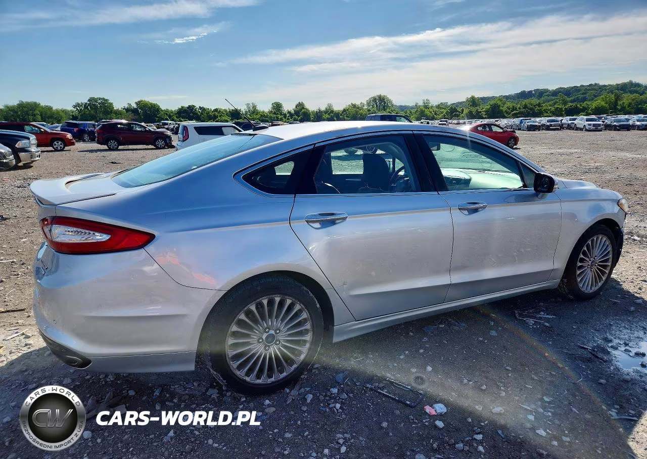 2016 Ford Fusion Titanium VIN:3FA6P0K95GR333912 - 3