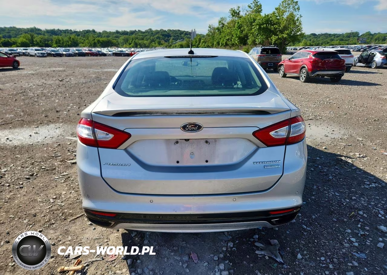 2016 Ford Fusion Titanium VIN:3FA6P0K95GR333912 - 6