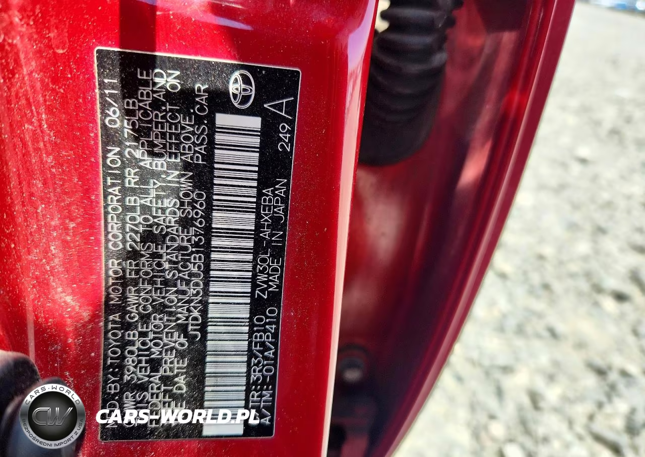 2011 Toyota Prius Two VIN:JTDKN3DU5B1376960 - 13