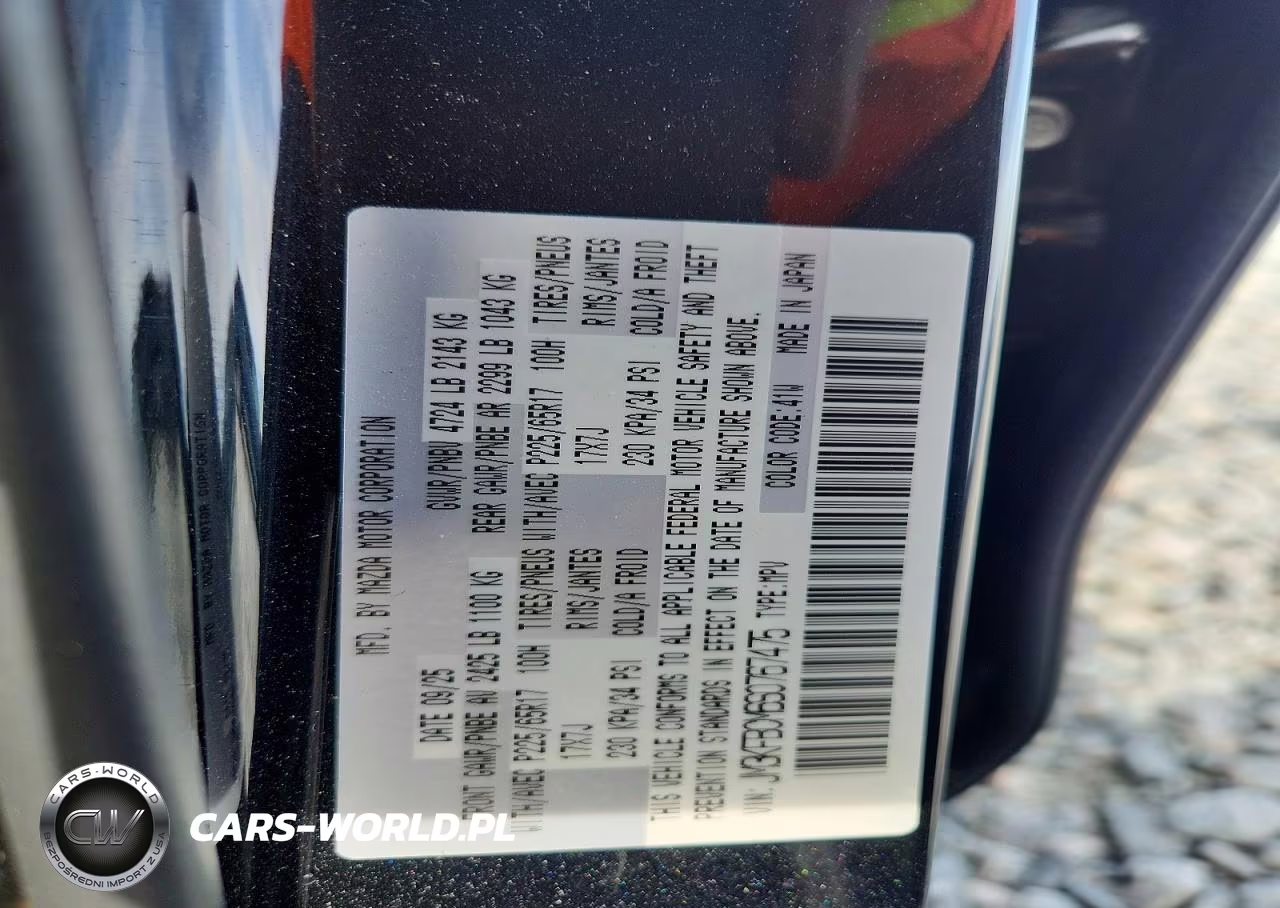2025 Mazda Cx-5 Preferred VIN:JM3KFBCM6S0767475 - 12