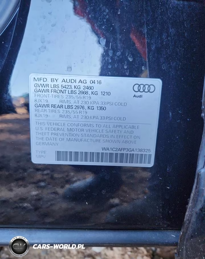 2016 Audi Q5 Premium VIN:WA1C2AFP3GA138325 - 14