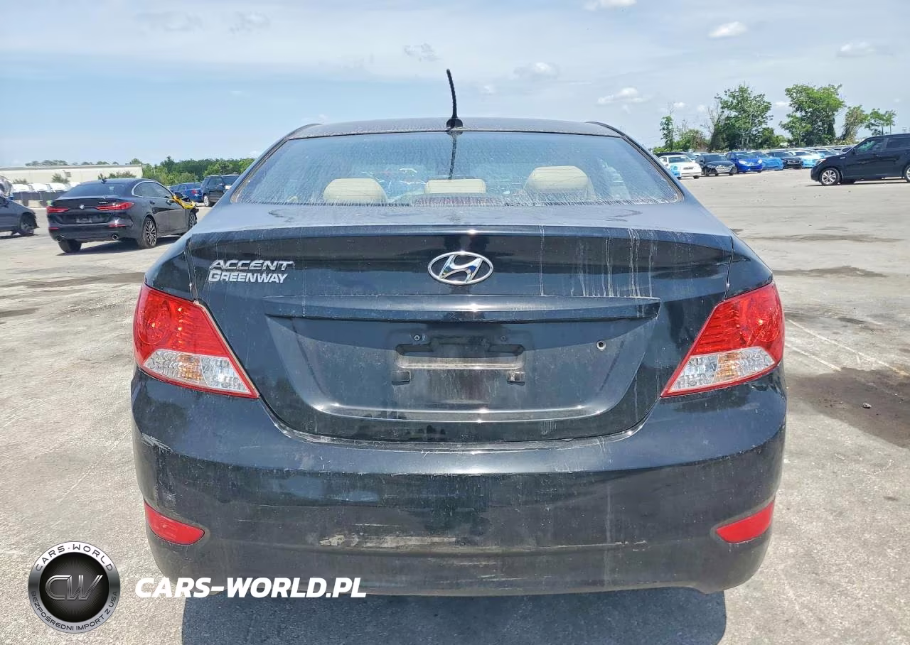2014 Hyundai Accent Gls VIN:KMHCU4AE2EU769940 - 6