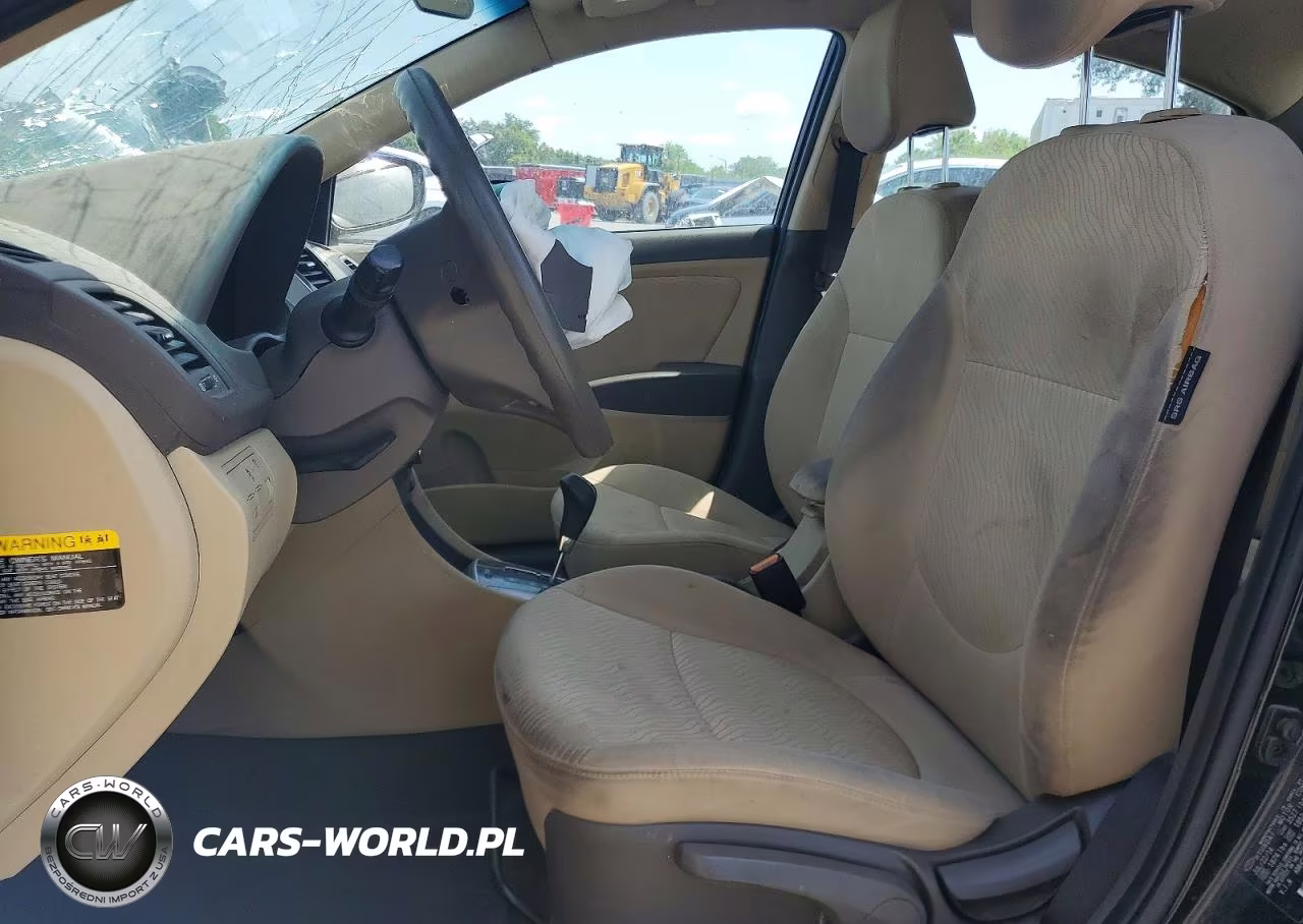 2014 Hyundai Accent Gls VIN:KMHCU4AE2EU769940 - 7