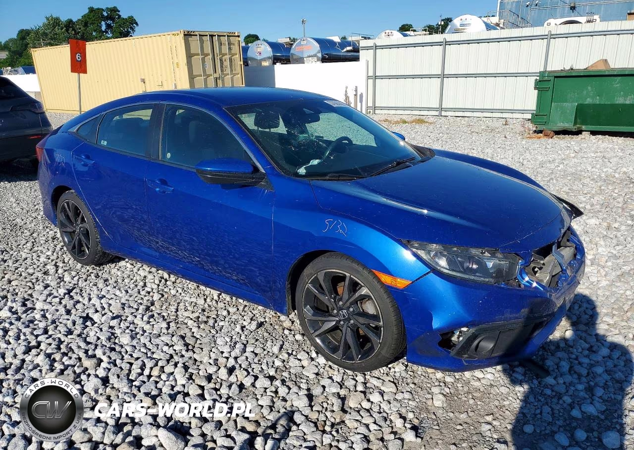 2020 Honda Civic Sport VIN:2HGFC2F8XLH527698 - 4