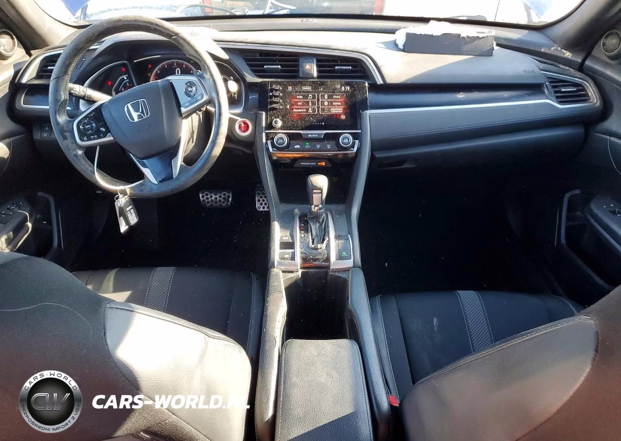 2020 Honda Civic Sport VIN:2HGFC2F8XLH527698 - 8