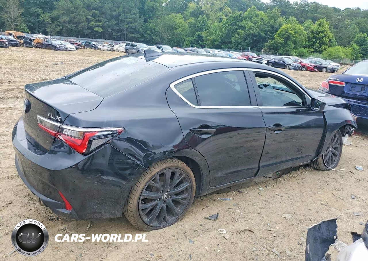 2022 Acura Ilx Premium VIN:19UDE2F73NA000189 - 3