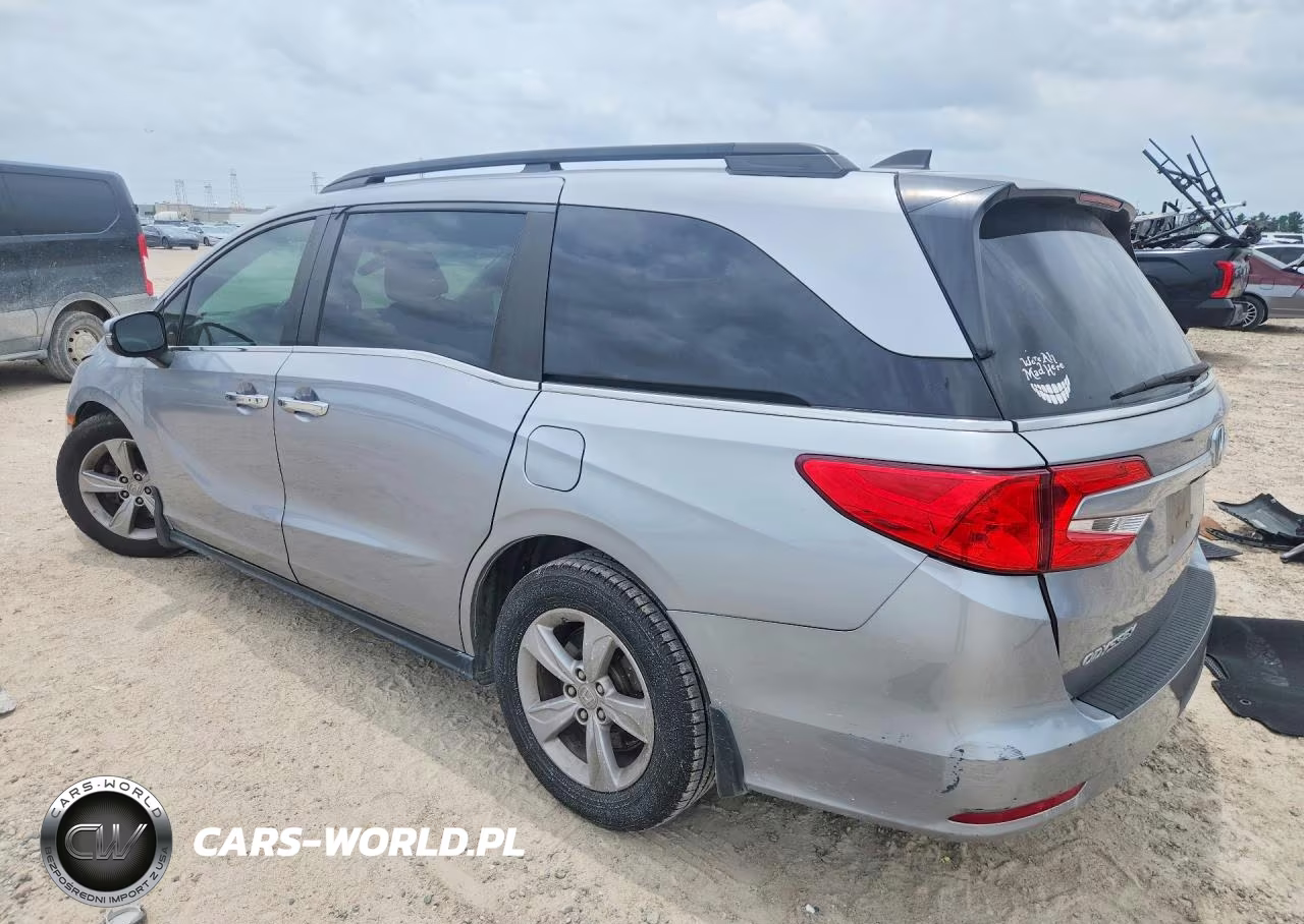 2019 Honda Odyssey Exl VIN:5FNRL6H71KB121465 - 2