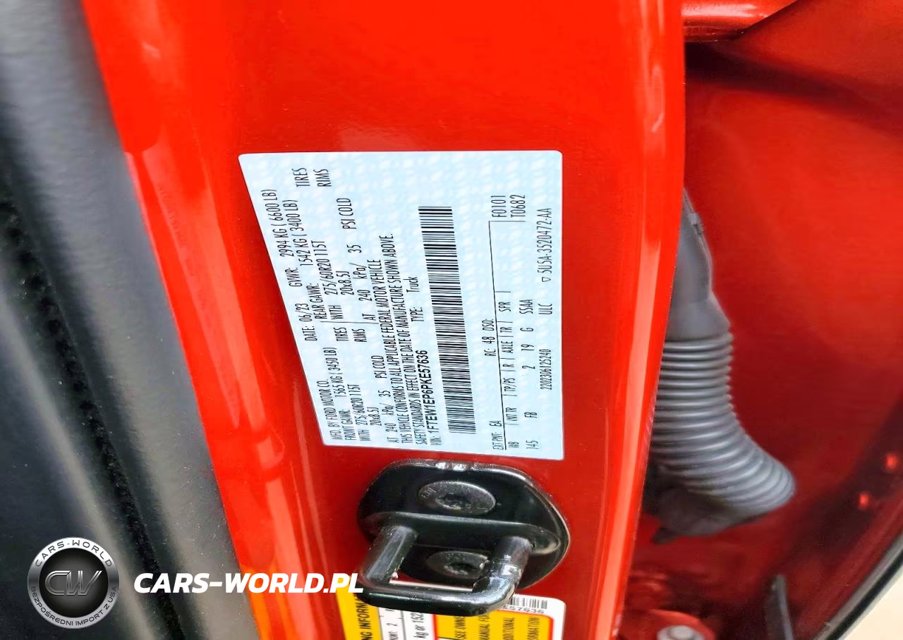 2023 Ford F150 Supercrew VIN:1FTEW1EP6PKE57636 - 12