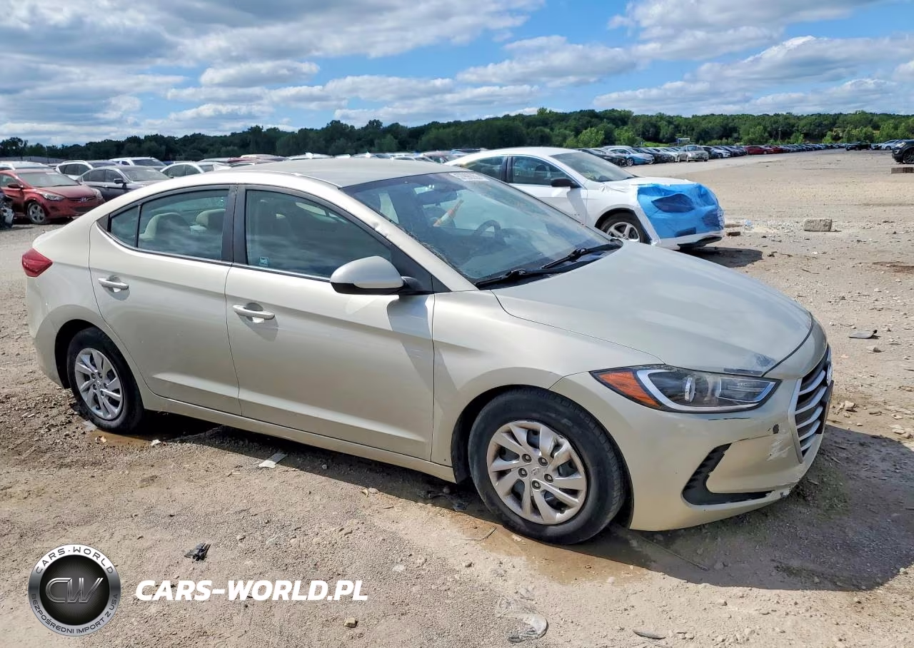 2017 Hyundai Elantra Se VIN:5NPD74LF6HH201937 - 4