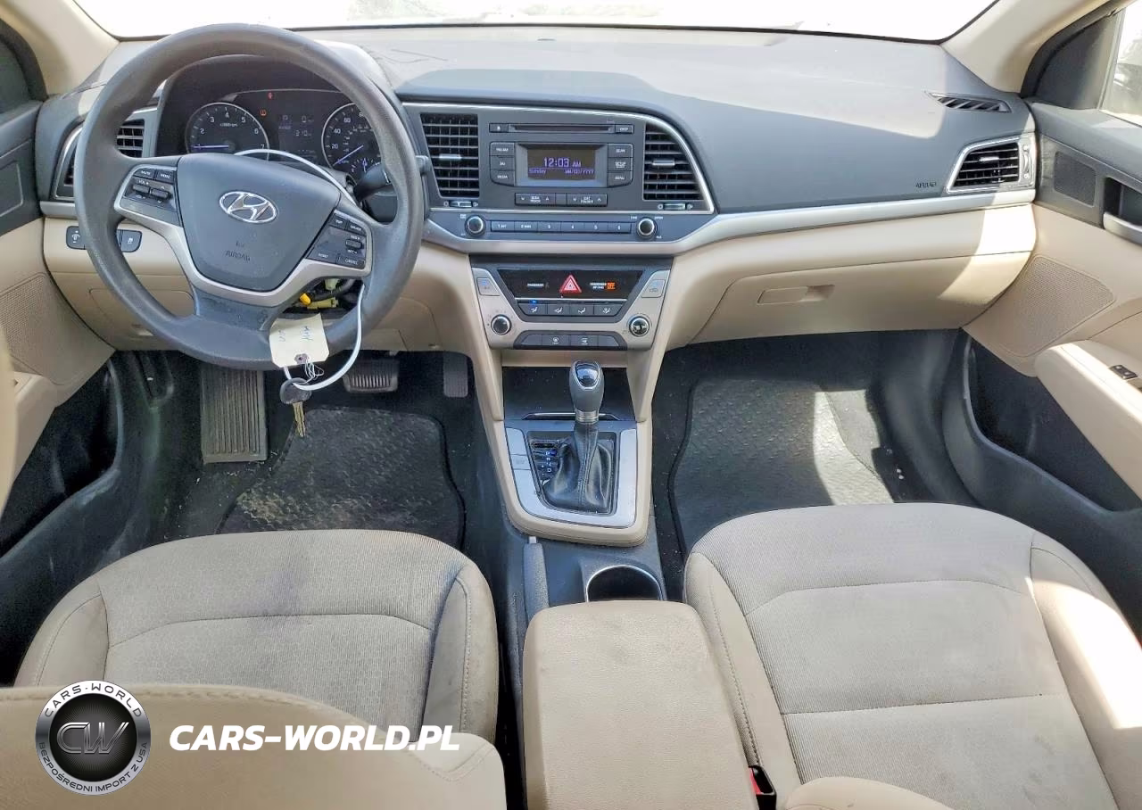 2017 Hyundai Elantra Se VIN:5NPD74LF6HH201937 - 8
