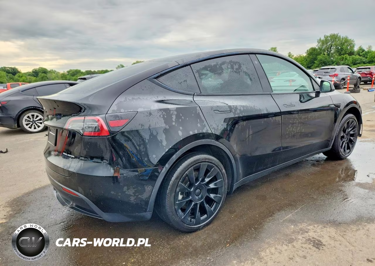 2022 Tesla Model Y VIN:7SAYGDEE4NA017306 - 3