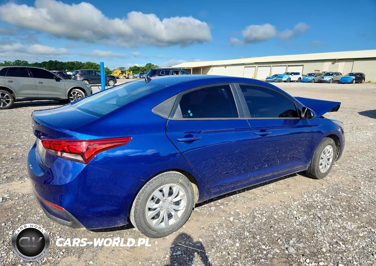2020 Hyundai Accent Se VIN:3KPC24A60LE122435 - 3