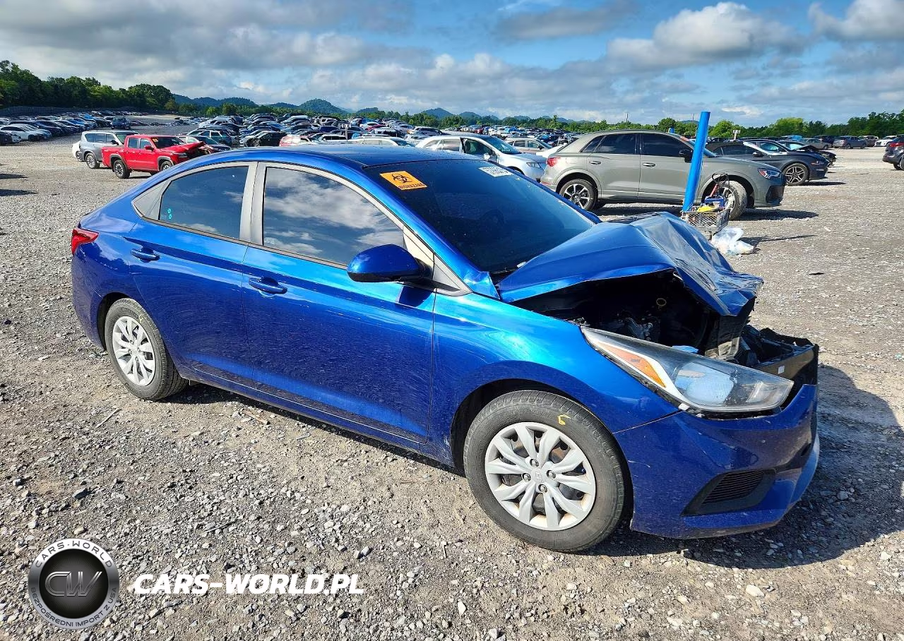 2020 Hyundai Accent Se VIN:3KPC24A60LE122435 - 4